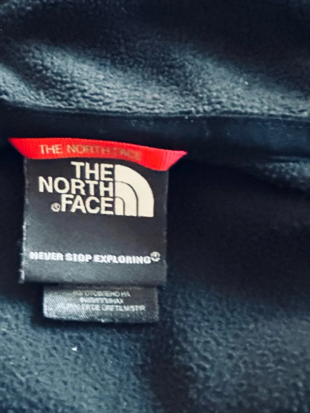 The North Face Black Quarter-Zip Fleece Pullover